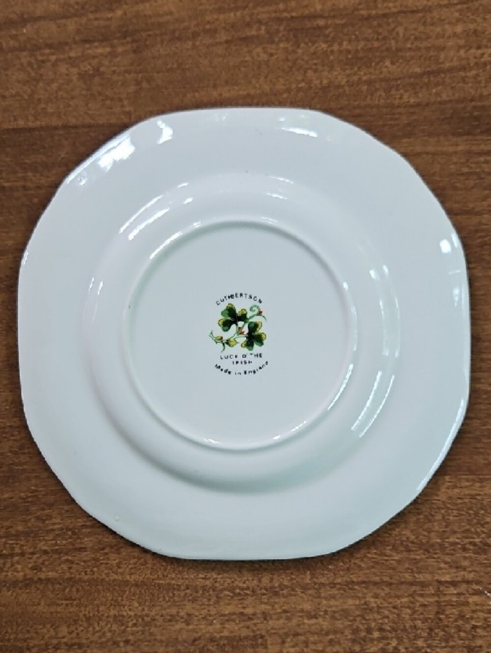 Vintage Luck O' The Irish Bread Plate - Picture 3 of 7